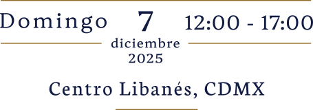 Fecha y lugar